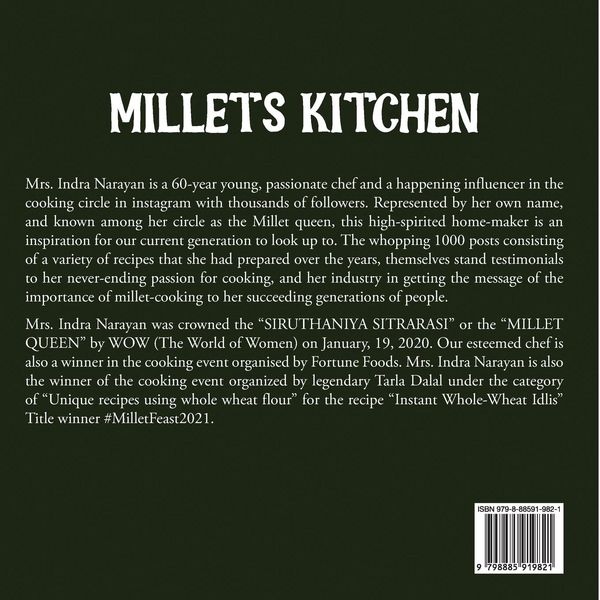 Produktbild: Millets kitchen: The Simple Art of Millet Cooking
