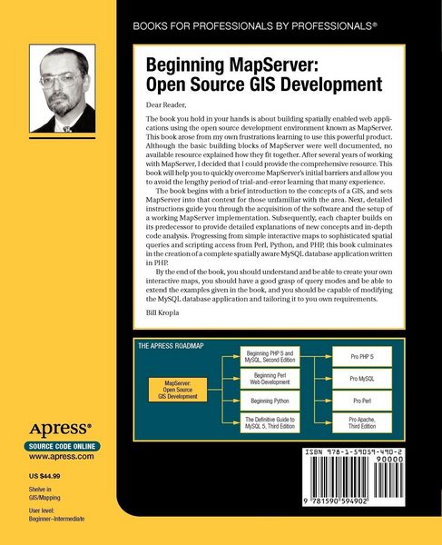 Produktbild: Beginning MapServer