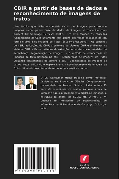 Produktbild: CBIR a partir de bases de dados e reconhecimento de imagens de frutos