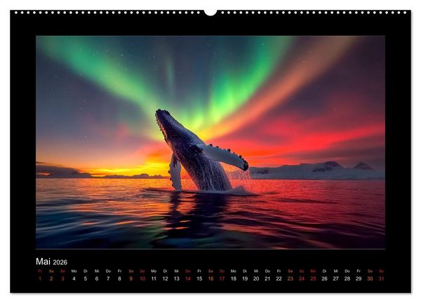 Produktbild: Wundervolle Augenblicke (hochwertiger Premium Wandkalender 2026 DIN A2 quer), Kunstdruck in Hochglanz