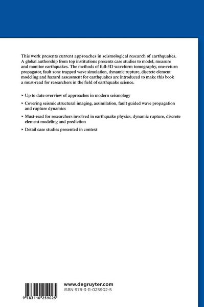 Produktbild: Imaging, Modeling and Assimilation in Seismology