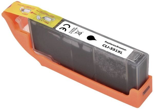 Produktbild: Renkforce Druckerpatrone ersetzt Canon CLI-551BK XL Kompatibel Schwarz RF-5706068