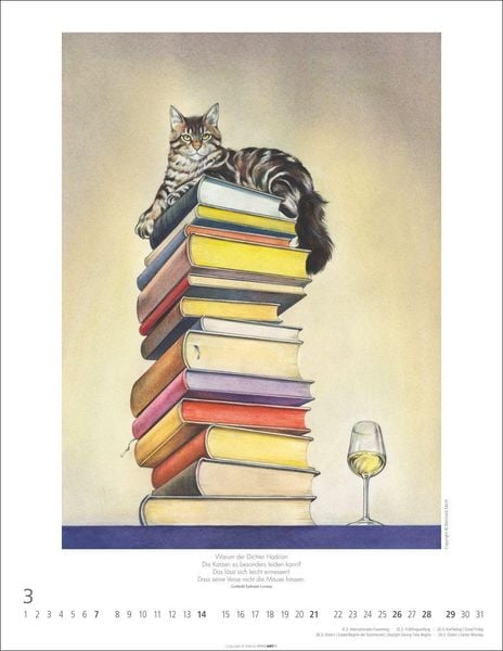 Produktbild: Schnurren und Kratzen - Bilder von Katzen Kalender 2027