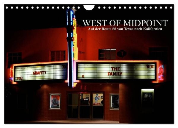 Produktbild: West of Midpoint (Wandkalender 2025 DIN A4 quer), CALVENDO Monatskalender