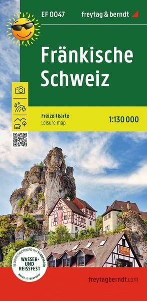Produktbild: Freytag & berndt Freizeitkarte Fr&auml;nkische Schweiz 1:130.000