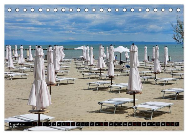Produktbild: Grado im Fr&uuml;hsommer (Tischkalender 2026 DIN A5 quer), CALVENDO Monatskalender