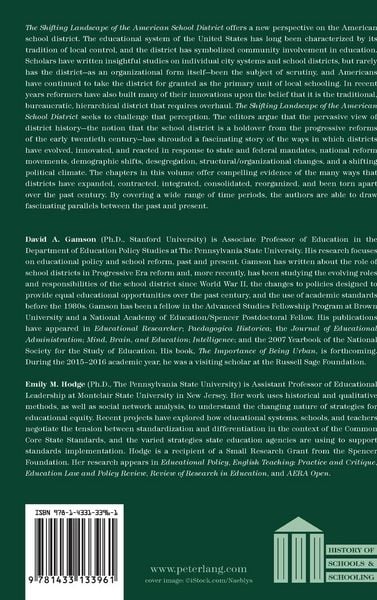 Produktbild: The Shifting Landscape of the American School District