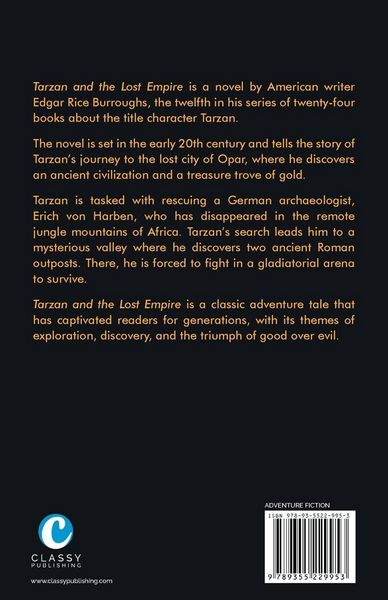Produktbild: Tarzan and the Lost Empire