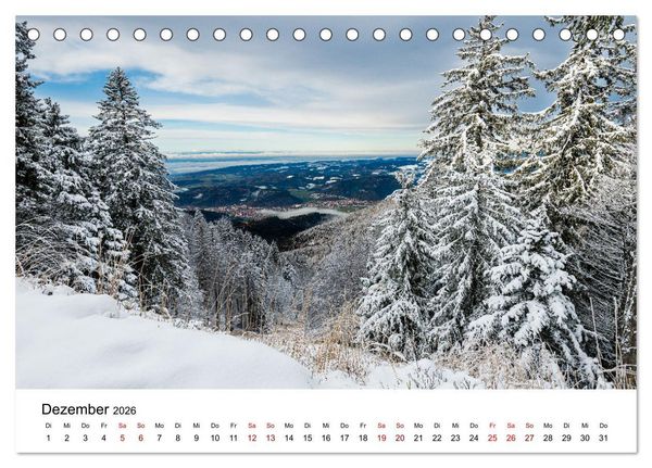 Produktbild: Freiburg, Drumherum (Tischkalender 2026 DIN A5 quer), CALVENDO Monatskalender