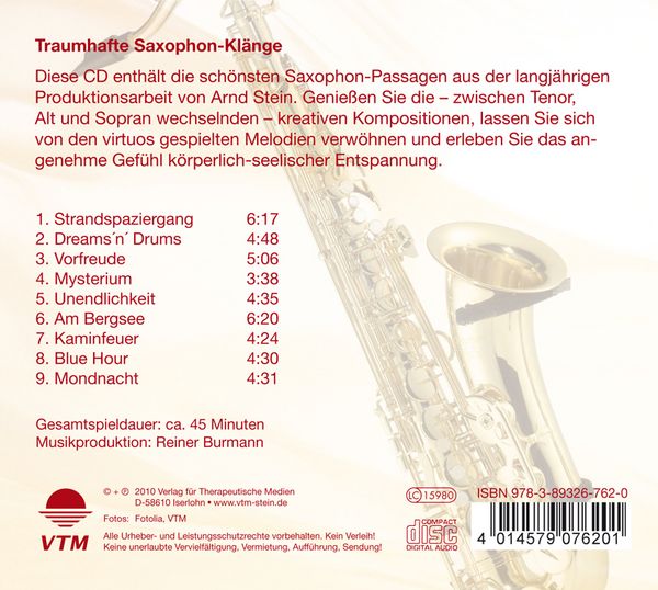 Produktbild: Traumhafte Saxophon-Kl&auml;nge