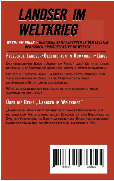 Produktbild: Landser im Weltkrieg &ndash; Wacht am Rhein