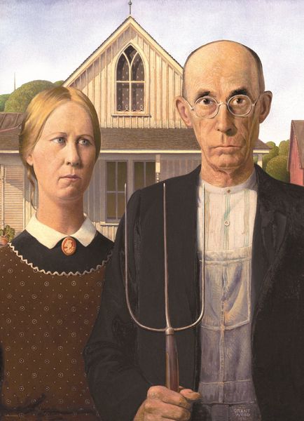 Produktbild: AMER GOTHIC PUZZLE