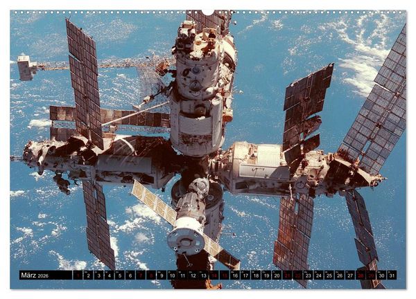 Produktbild: Auftrag im Weltall. Astronauten und Raumfahrt (Wandkalender 2026 DIN A2 quer), CALVENDO Monatskalender