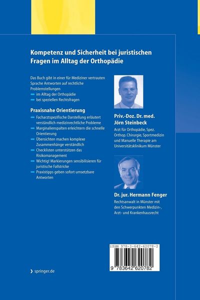 Produktbild: Orthop&auml;die und Recht