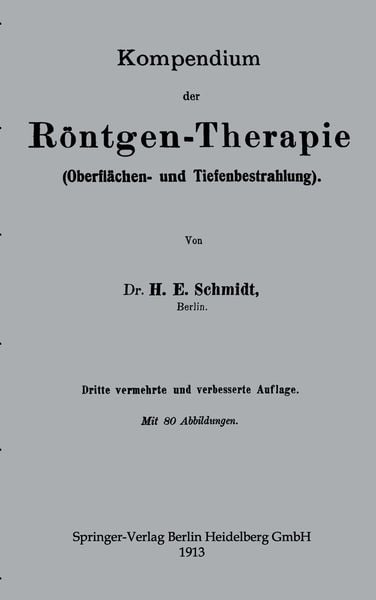 Produktbild: Kompendium der R&ouml;ntgen-Therapie (Oberfl&auml;chen- und Tiefenbestrahlung)