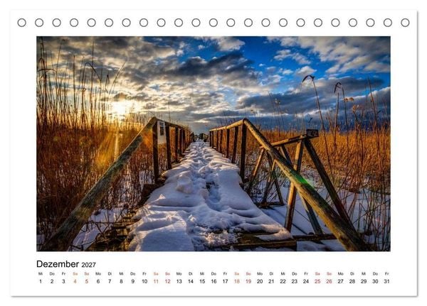Produktbild: Bezauberndes Usedom (Tischkalender 2027 DIN A5 quer), CALVENDO Monatskalender
