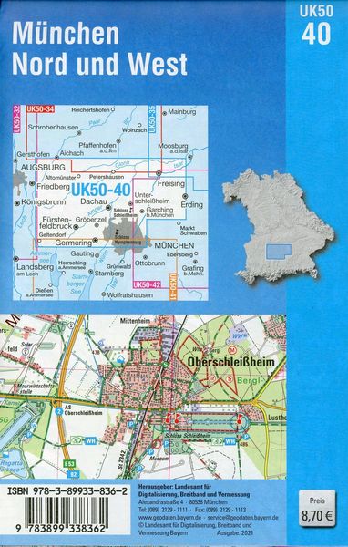Produktbild: UK50-40 M&uuml;nchen Nord und West