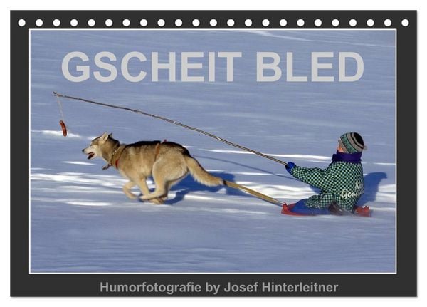 Produktbild: GSCHEIT BLED - Humorfotografie (Tischkalender 2026 DIN A5 quer), CALVENDO Monatskalender