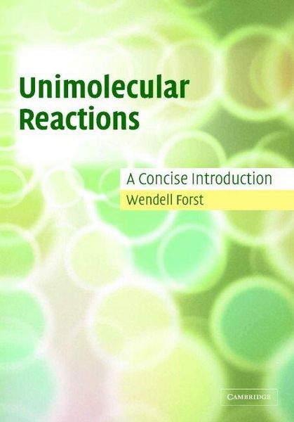 Produktbild: Unimolecular Reactions