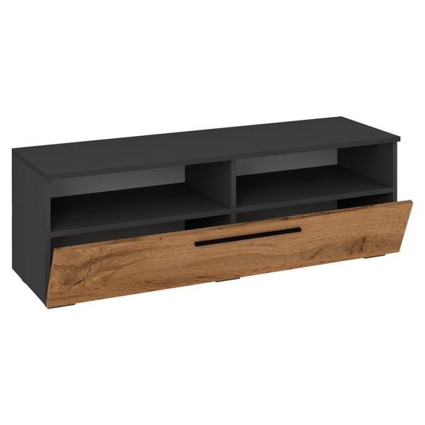Produktbild: Holz TV Lowboard M&ouml;bel Fernsehschrank Arila XL