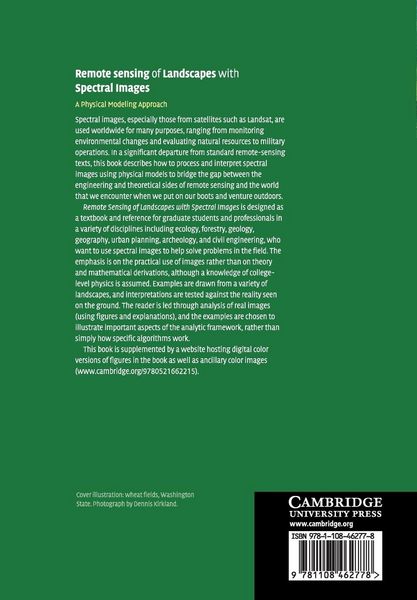 Produktbild: Remote Sensing of Landscapes with Spectral Images