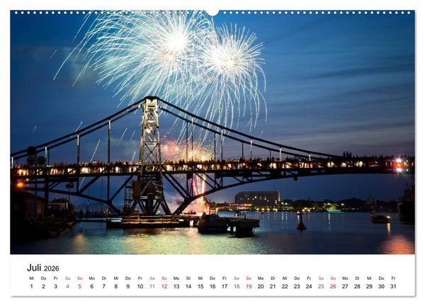 Produktbild: Maritime Impressionen Wilhelmshaven (Wandkalender 2026 DIN A2 quer), CALVENDO Monatskalender