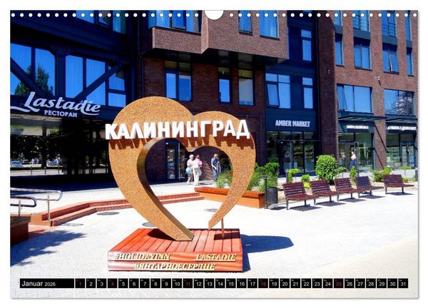 Produktbild: Kaliningrad - Das russische K&ouml;nigsberg (Wandkalender 2026 DIN A3 quer), CALVENDO Monatskalender