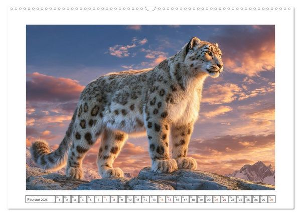 Produktbild: Magie der Wildnis (hochwertiger Premium Wandkalender 2026 DIN A2 quer), Kunstdruck in Hochglanz