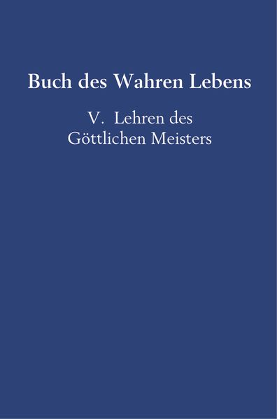 Produktbild: Buch des Wahren Lebens