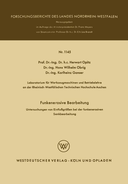 Produktbild: Funkenerosive Bearbeitung