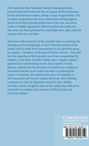 Produktbild: The Speeches of Outsiders in Acts