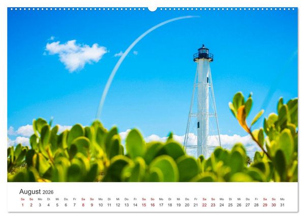 Produktbild: Florida - Eine Reise in den Sonnenscheinstaat. (Wandkalender 2026 DIN A2 quer), CALVENDO Monatskalender
