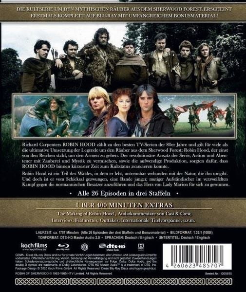 Produktbild: Robin Hood - Die komplette Serie [8 Blu-rays]