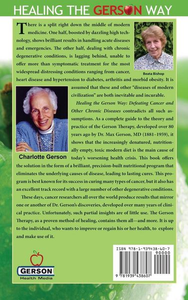Produktbild: Healing The Gerson Way