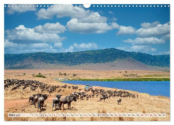 Produktbild: Die sch&ouml;nsten Vulkane Afrikas (Wandkalender 2027 DIN A3 quer), CALVENDO Monatskalender