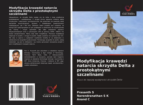 Produktbild: Modyfikacja kraw&iquest;dzi natarcia skrzyd&iquest;a Delta z prostok&iquest;tnymi szczelinami