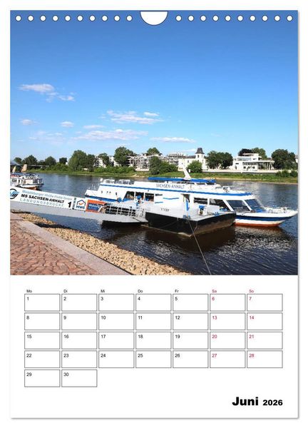 Produktbild: Magdeburger Ansichten (Wandkalender 2026 DIN A4 hoch), CALVENDO Monatskalender