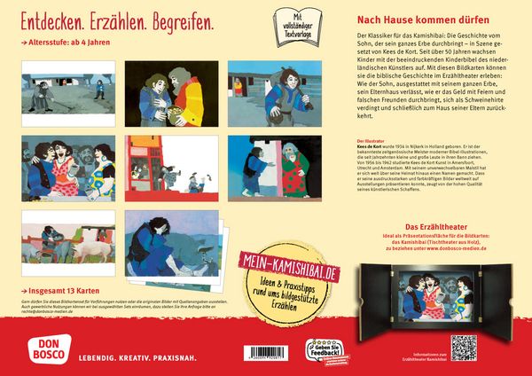Produktbild: Der verlorene Sohn. Kamishibai Bildkartenset