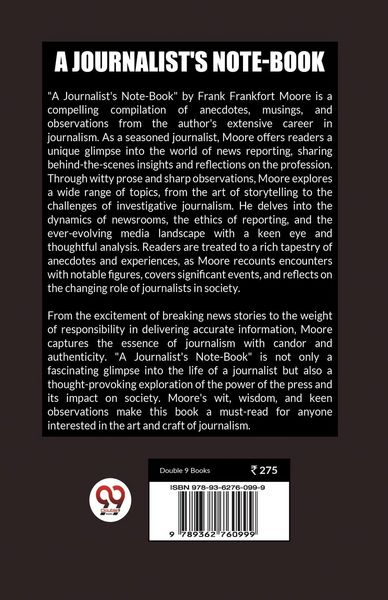 Produktbild: A Journalist's Note-Book