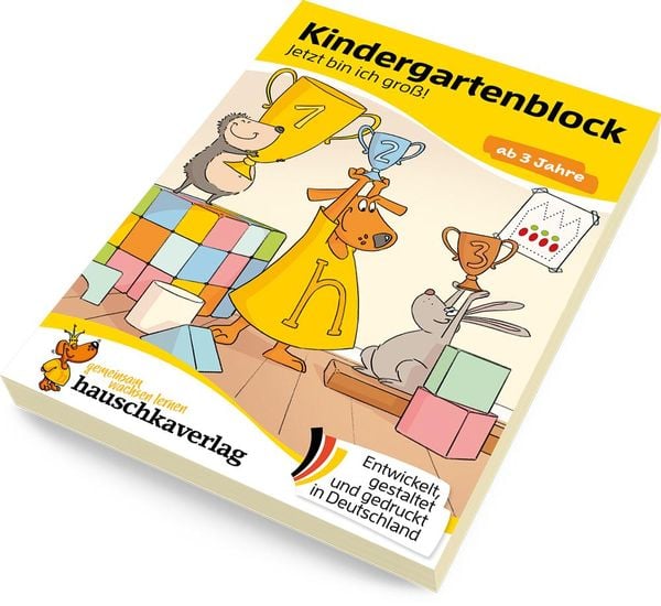 Produktbild: Kindergartenblock ab 3 Jahre - Jetzt bin ich groß!