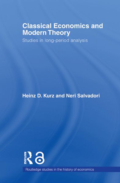 Produktbild: Classical Economics and Modern Theory
