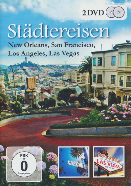 Städtereisen - New Orleans, San Franisco, Los Angeles, Las Vegas [2 DVDs]