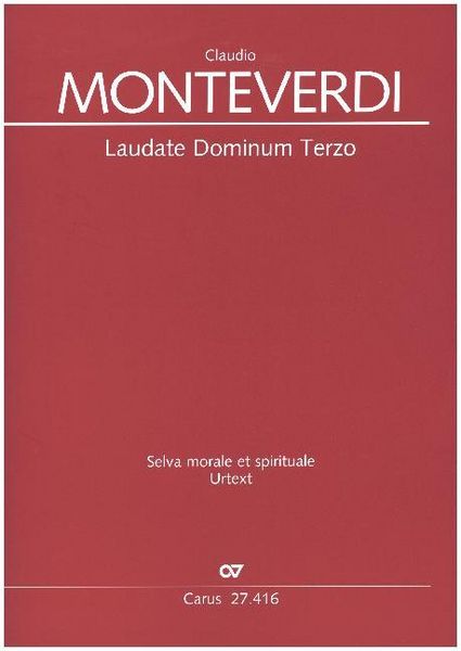Produktbild: Laudate Dominum, Partitur. Band 3