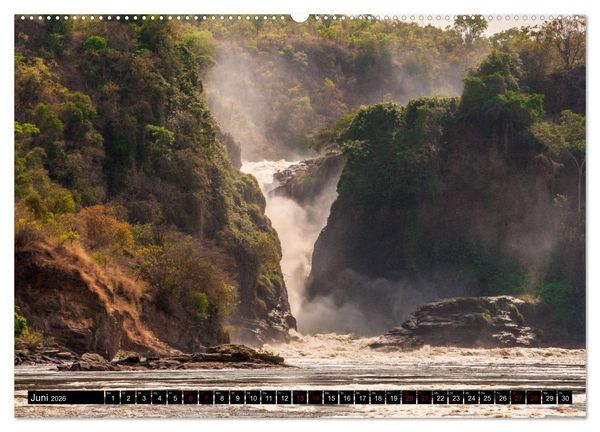 Produktbild: Uganda - im Herzen von Afrika (hochwertiger Premium Wandkalender 2026 DIN A2 quer), Kunstdruck in Hochglanz