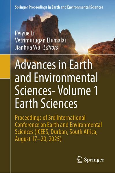Produktbild: Advances in Earth and Environmental Sciences- Volume 1 Earth Sciences