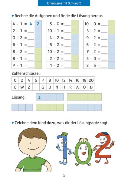 Produktbild: 1x1 lernen 2./3. Klasse &Uuml;bungsblock