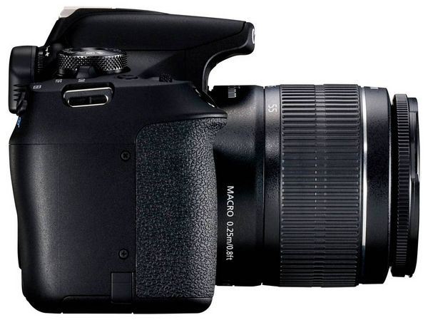 Produktbild: Canon EOS 2000D Kit 18-55 mm DC III Digitale Spiegelreflexkamera EF-S 18-55 mm IS III 24.1 Megapixel Schwarz Optischer Sucher, mit eingebautem Blitz,