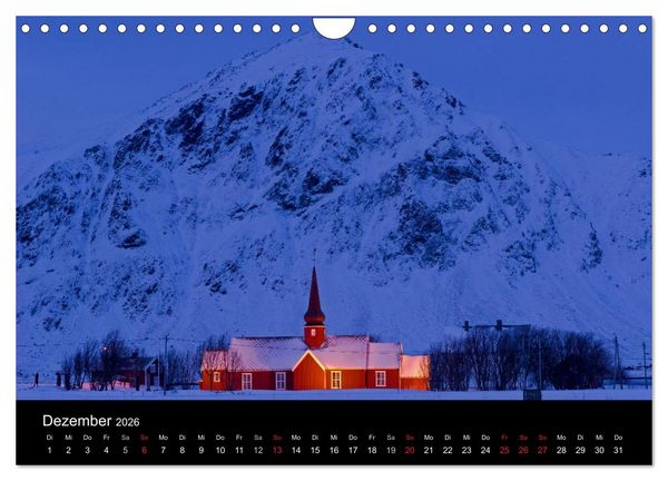 Produktbild: Norwegen (Wandkalender 2026 DIN A4 quer), CALVENDO Monatskalender