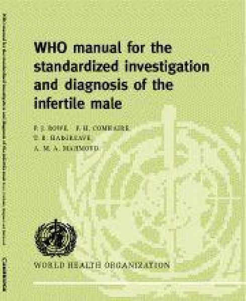 Produktbild: WHO Manual for the Standardized Investigation, Diagnosis and Management of the Infertile Male