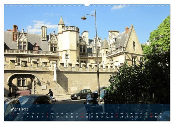 Produktbild: Paris (hochwertiger Premium Wandkalender 2026 DIN A2 quer), Kunstdruck in Hochglanz